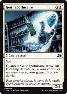 Geist apothicaire - Ténèbres sur Innistrad