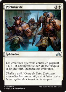 Pertinacité - Ténèbres sur Innistrad