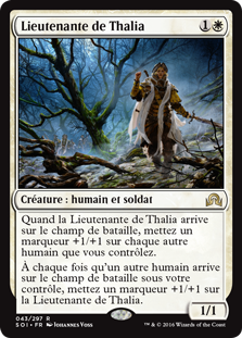 Lieutenante de Thalia - Ténèbres sur Innistrad