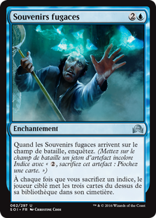 Souvenirs fugaces - Ténèbres sur Innistrad