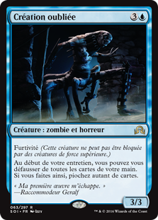 Création oubliée - Ténèbres sur Innistrad