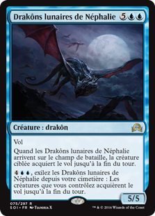 Drakôns lunaires de Néphalie - Ténèbres sur Innistrad