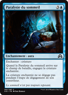 Paralysie du sommeil - Ténèbres sur Innistrad