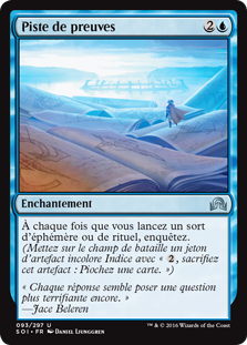 Piste de preuves - Ténèbres sur Innistrad