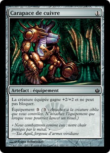 Carapace de cuivre - Mirrodin assiégé