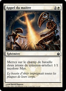 Appel du maître - Mirrodin assiégé