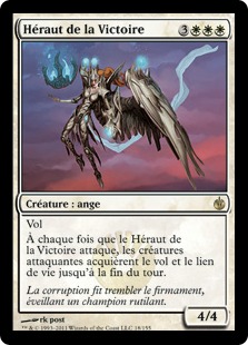 Héraut de la Victoire - Mirrodin assiégé