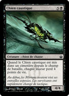 Chien caustique - Mirrodin assiégé