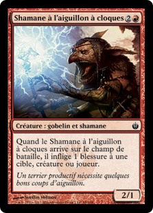 Shamane à l'aiguillon à cloques - Mirrodin assiégé