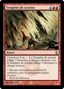 Tempête de scories - Mirrodin assiégé