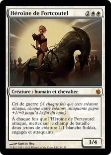 Héroïne de Fortcoutel - Mirrodin assiégé