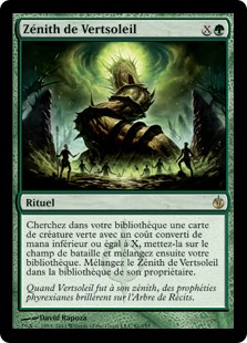 Zénith de Vertsoleil - Mirrodin assiégé