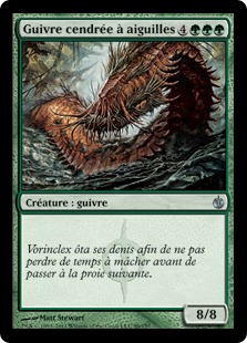 Guivre cendrée à aiguilles - Mirrodin assiégé