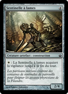 Sentinelle à lames - Mirrodin assiégé