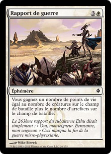 Rapport de guerre - La Nouvelle Phyrexia