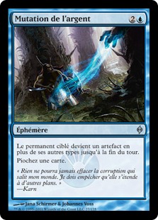 Mutation de l'argent - La Nouvelle Phyrexia