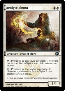 Acolyte abuna - Cicatrices de Mirrodin