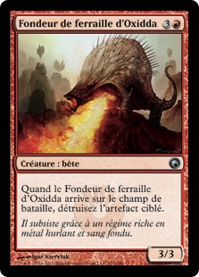 Fondeur de ferraille d'Oxidda - Cicatrices de Mirrodin