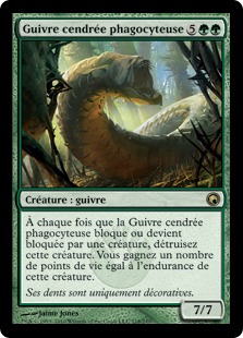 Guivre cendrée phagocyteuse - Cicatrices de Mirrodin