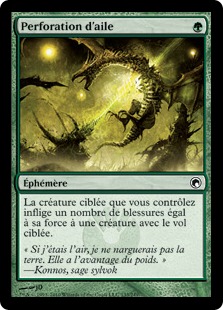 Perforation d'aile - Cicatrices de Mirrodin