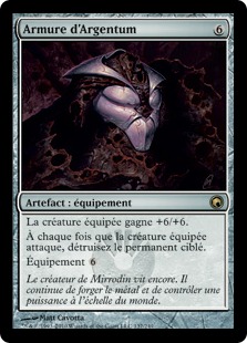 Armure d'Argentum - Cicatrices de Mirrodin