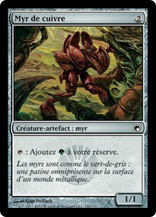 Myr de cuivre - Cicatrices de Mirrodin