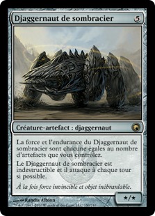 Djaggernaut de sombracier - Cicatrices de Mirrodin