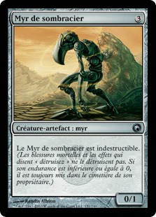 Myr de sombracier - Cicatrices de Mirrodin