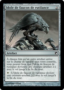 Idole de faucon de rutilance - Cicatrices de Mirrodin