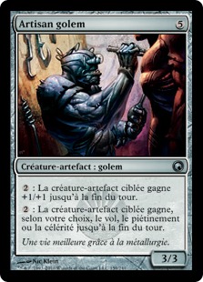 Artisan golem - Cicatrices de Mirrodin