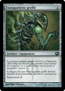 Exosquelette greffé - Cicatrices de Mirrodin