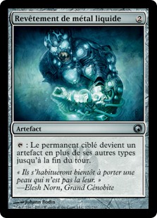 Revêtement de métal liquide - Cicatrices de Mirrodin