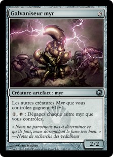 Galvaniseur myr - Cicatrices de Mirrodin