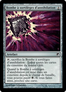 Bombe à sortilèges d'annihilation - Cicatrices de Mirrodin