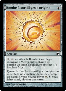 Bombe à sortilèges d'origine - Cicatrices de Mirrodin