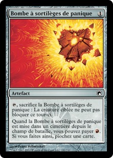 Bombe à sortilèges de panique - Cicatrices de Mirrodin