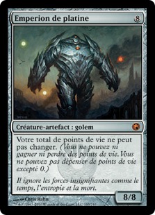 Emperion de platine - Cicatrices de Mirrodin