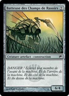 Batteuse des Champs de Rasoirs - Cicatrices de Mirrodin