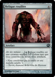 Relique rouillée - Cicatrices de Mirrodin