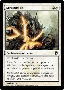 Arrestation - Cicatrices de Mirrodin