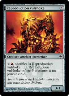 Reproduction vulshoke - Cicatrices de Mirrodin