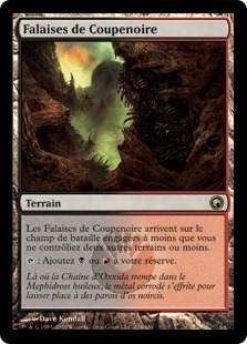 Falaises de Coupenoire - Cicatrices de Mirrodin