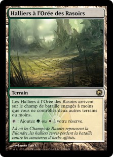 Halliers à l'Orée des Rasoirs - Cicatrices de Mirrodin