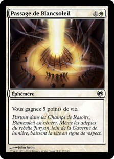 Passage de Blancsoleil - Cicatrices de Mirrodin