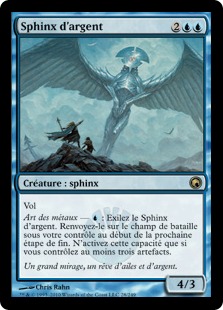 Sphinx d'argent - Cicatrices de Mirrodin