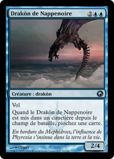 Drakôn de Nappenoire - Cicatrices de Mirrodin