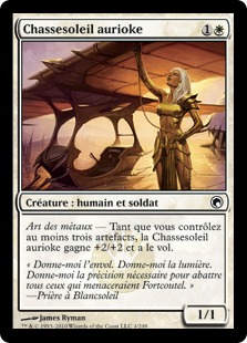 Chassesoleil aurioke - Cicatrices de Mirrodin