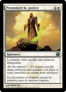 Prononcer la  justice - Cicatrices de Mirrodin