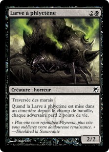 Larve à phlyctène - Cicatrices de Mirrodin