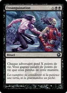 Exsanguination - Cicatrices de Mirrodin